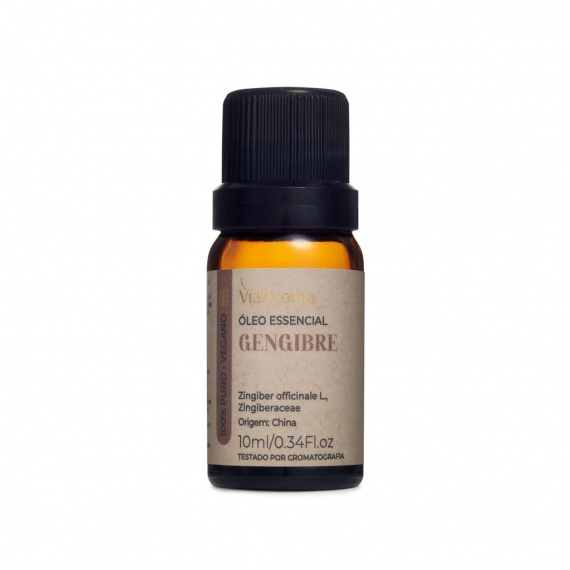 Ol essencial Gengibre Via Aroma - 10ml