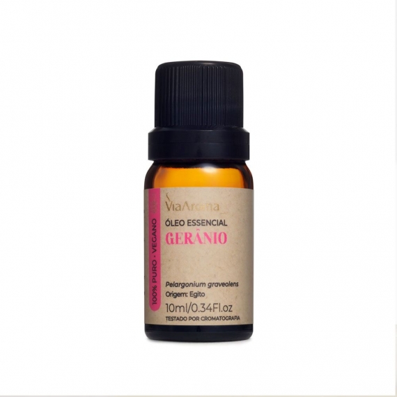 Ol essencial Gerânio Via Aroma - 10ml