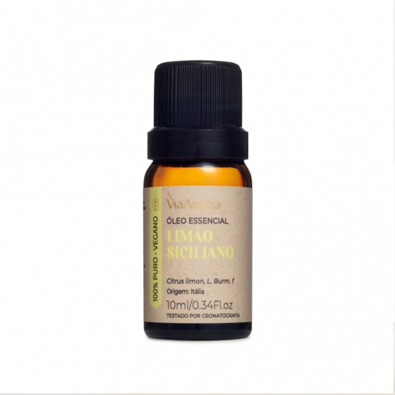 Ol essencial Limão Siciliano ViaAroma - 10ml